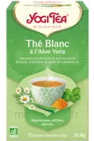 Yogi Tea ThÉ Blanc AloÉ Vera Bio 17sach/1,8g à COLLONGES-SOUS-SALEVE