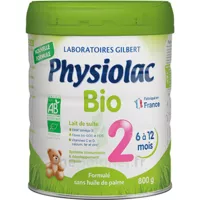 Physiolac Bio 2 Lait Pdre B/800g à COLLONGES-SOUS-SALEVE