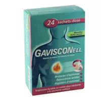 Gavisconell Menthe Sans Sucre, Suspension Buvable 24 Sachets à COLLONGES-SOUS-SALEVE