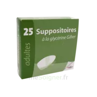 Suppositoire A La Glycerine Gifrer Suppos Adulte Sach/25 à COLLONGES-SOUS-SALEVE