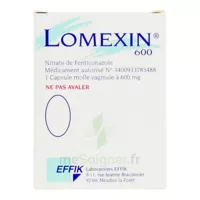 Lomexin 600 Mg Caps Molle Vaginale Plq/1 à COLLONGES-SOUS-SALEVE
