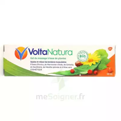 Voltanatura Gel De Massage Plantes Bio T/50ml à COLLONGES-SOUS-SALEVE