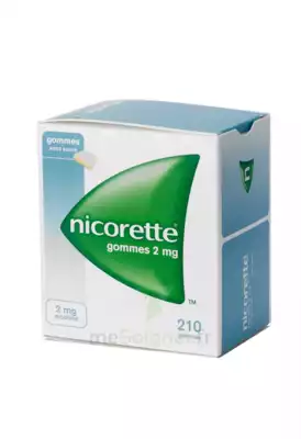 Nicorette 2 Mg Gom à Mâcher Médic Sans Sucre Plq/210gom à COLLONGES-SOUS-SALEVE
