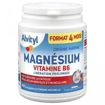 Alvityl Magnésium Vitamine B6 Libération Prolongée Comprimés Lp Pot/120 à COLLONGES-SOUS-SALEVE